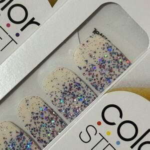 New Color Street “Less Bitter, More Glitter” Blue & Purple Overlay Nail Strips